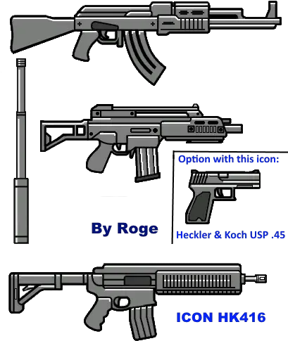 Roges Weapon Icon Pack Gta V Weapon Icon Pack Png Ak47 Icon