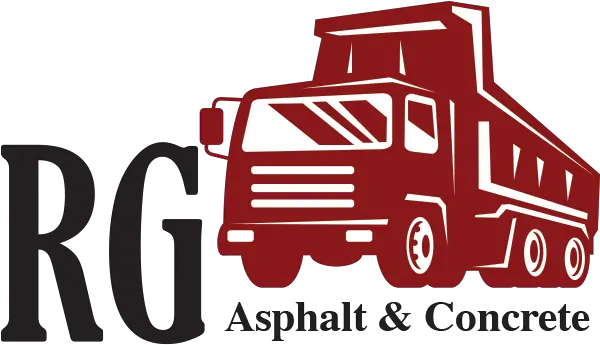 Rg Asphalt And Concrete Logo Dump Truck Png Rg Logo