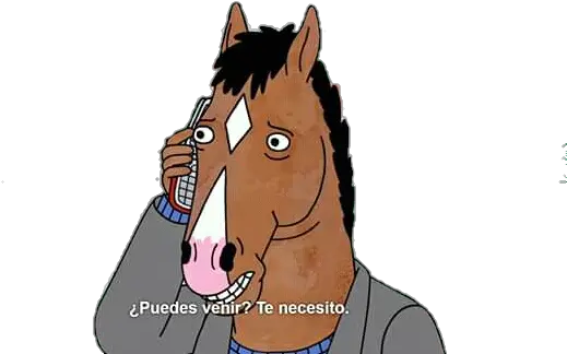 Bojack Bojackhorseman Sad Frase Sadboys Bojack Horseman Sad Png Bojack Png