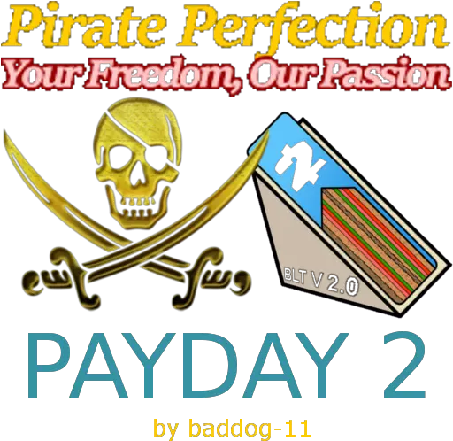 Pirateperfection Cheaters Anonymous Pirate Clip Art Png Payday 2 Logo