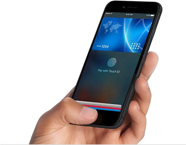 Mini Heroapplepayhandheldblack72x1 Customer Mobile App On Iphone Png Apple Pay Png