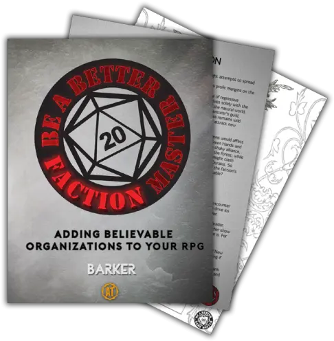 Be A Better Faction Master Pdf Factions Game Horizontal Png Thieves Guild Icon