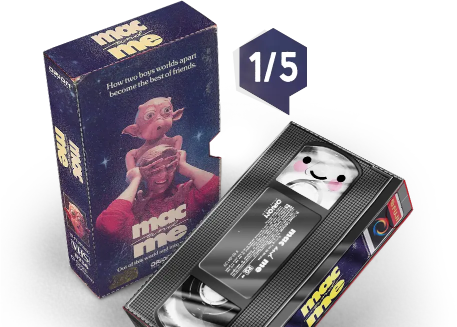 Dribbble Vhschunkypreviewrarepng By Alex Gwynne Mac And Me Vhs Png