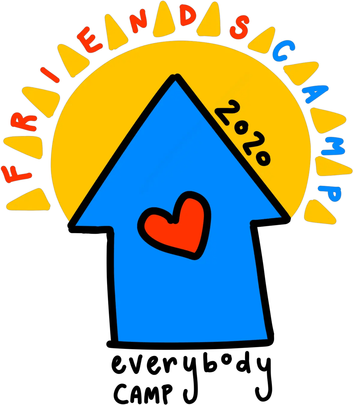 Everybody Camp 2020 U2013 Friends Clip Art Png Camp Logo