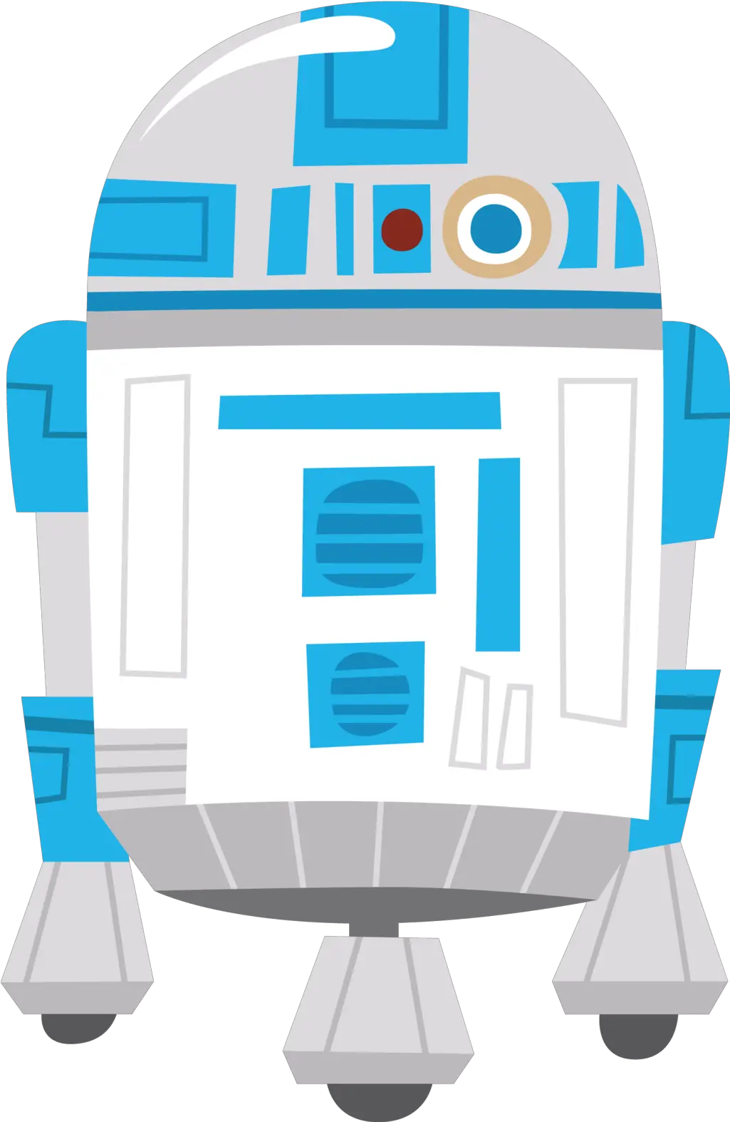 R2d2 By Chrispix326 Baby Star Wars Clipart Png R2d2 Png