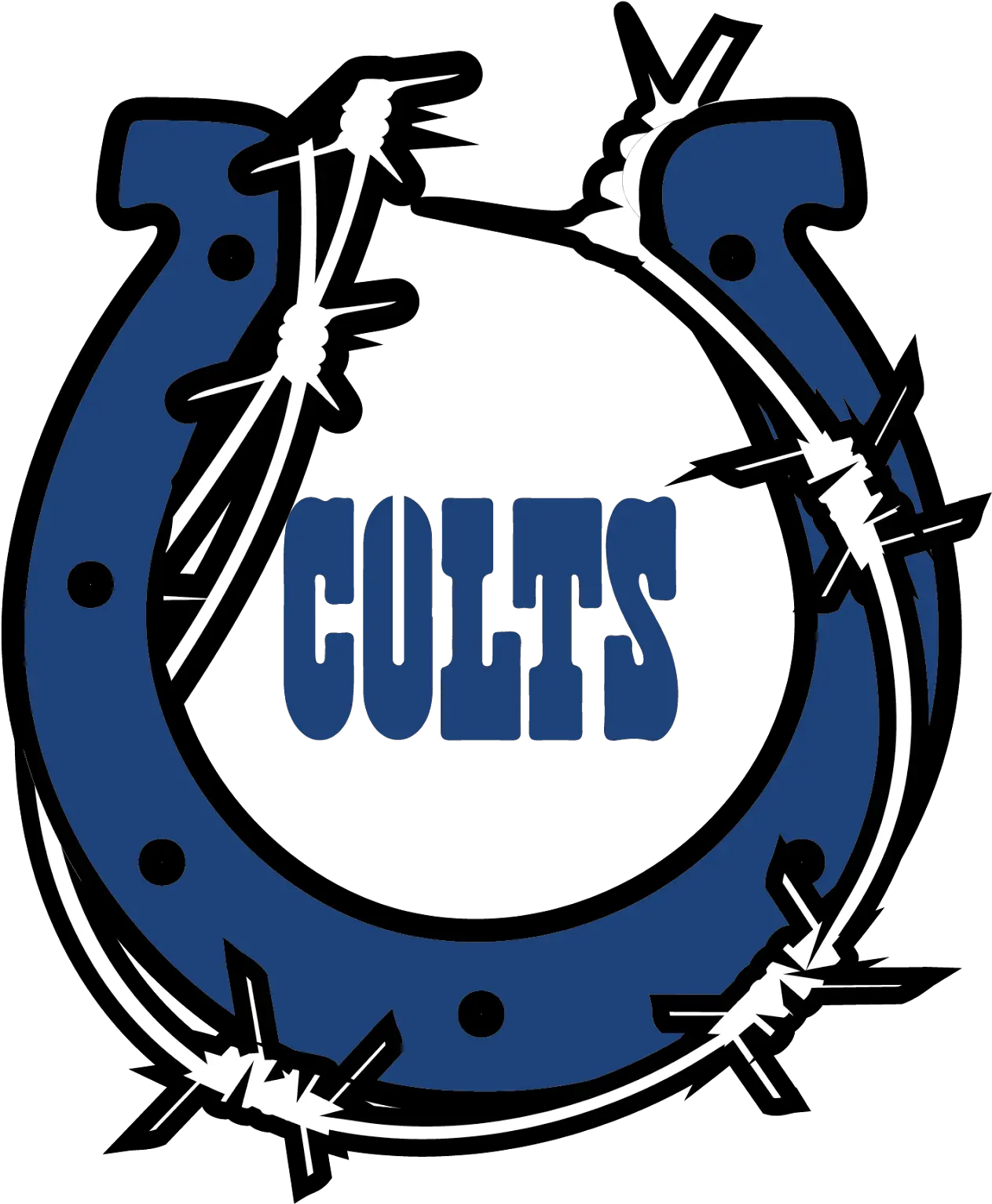 Download Hd Indianapolis Colts Logo Logo De Indianápolis Nfl Png Colts Logo Png