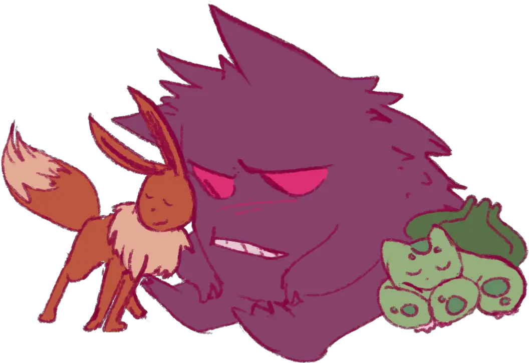 My Au Where After Gengar Breaks Gardevoiru0027s Curse Cartoon Cartoon Png Gengar Png
