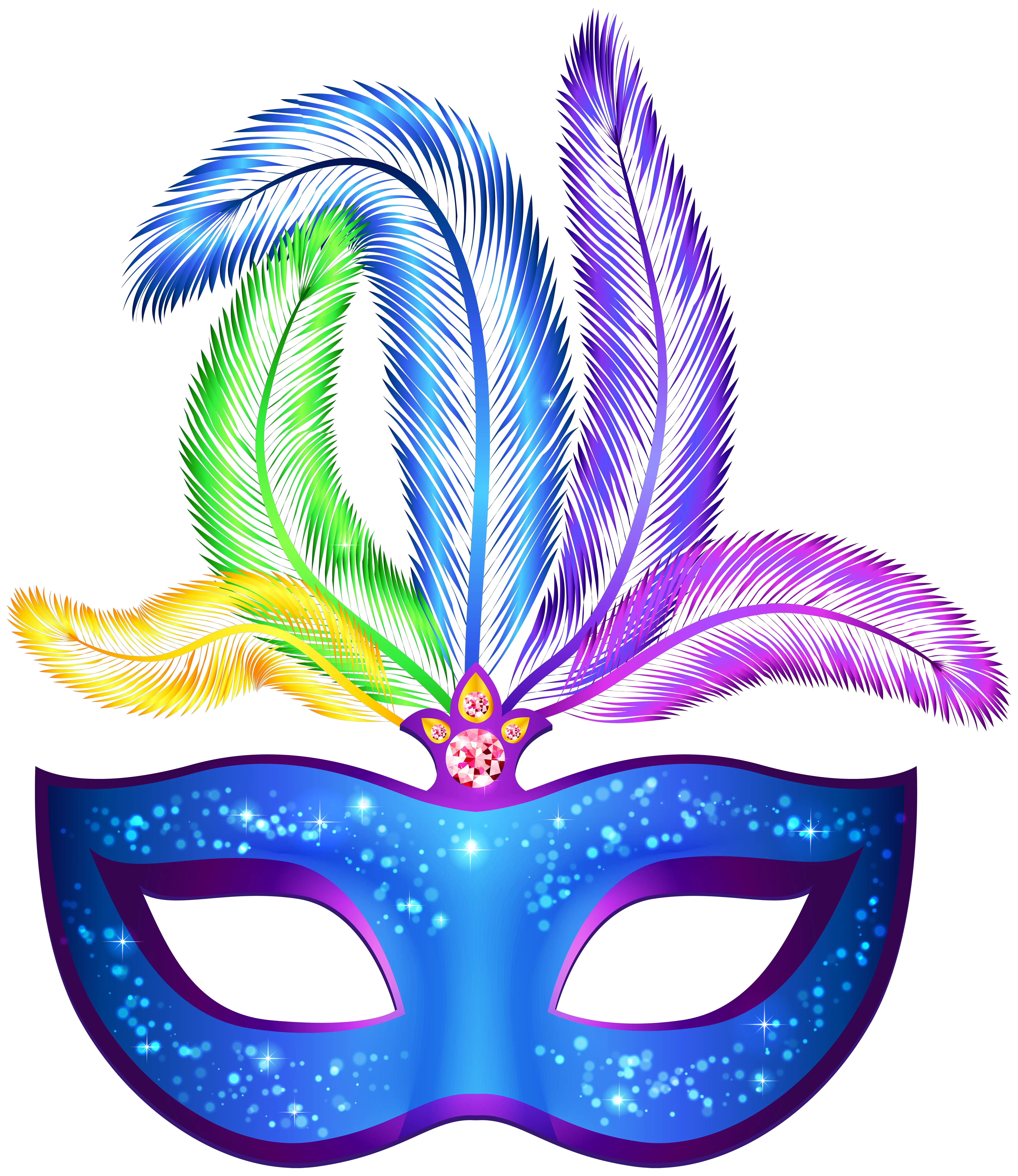 Gold Masquerade Mask Png Png Royalty Free Library Blue Máscara De Carnaval Png Carnival Png