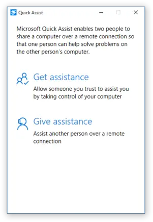 Quick Assist Wikipedia Windows 10 Quick Assist Png Windows Folder Icon Person