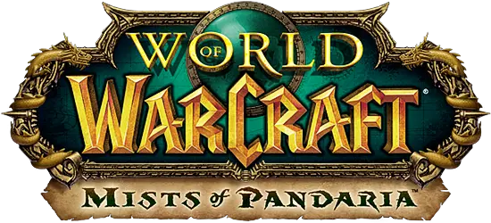 Wow Mop Logo World Of Warcraft Pandaria Png Warcraft Logo