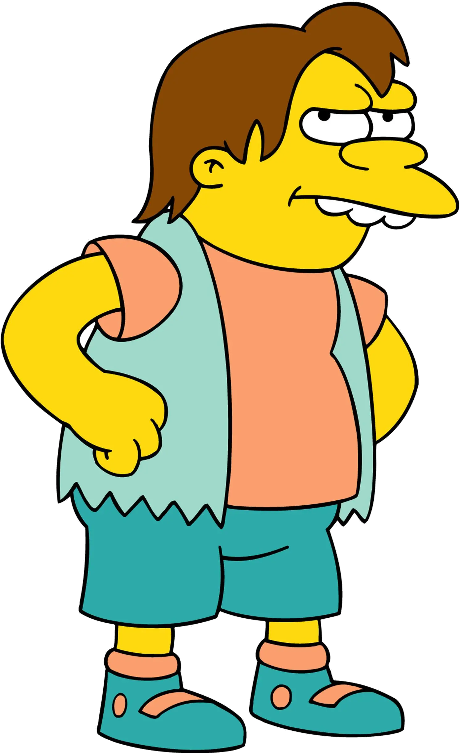 Best Free Simpsons High Quality Png Nelson Muntz Los Simpson Png