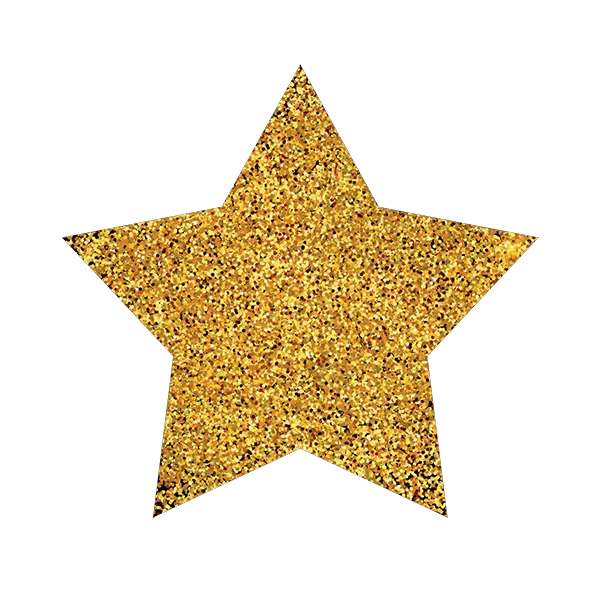 Star Png Transparent Background Gold Glitter Star Png Glowing Star Png