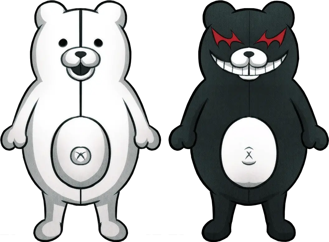 Cursed Monokuma Transparent Png Image Monokuma Png Monokuma Png