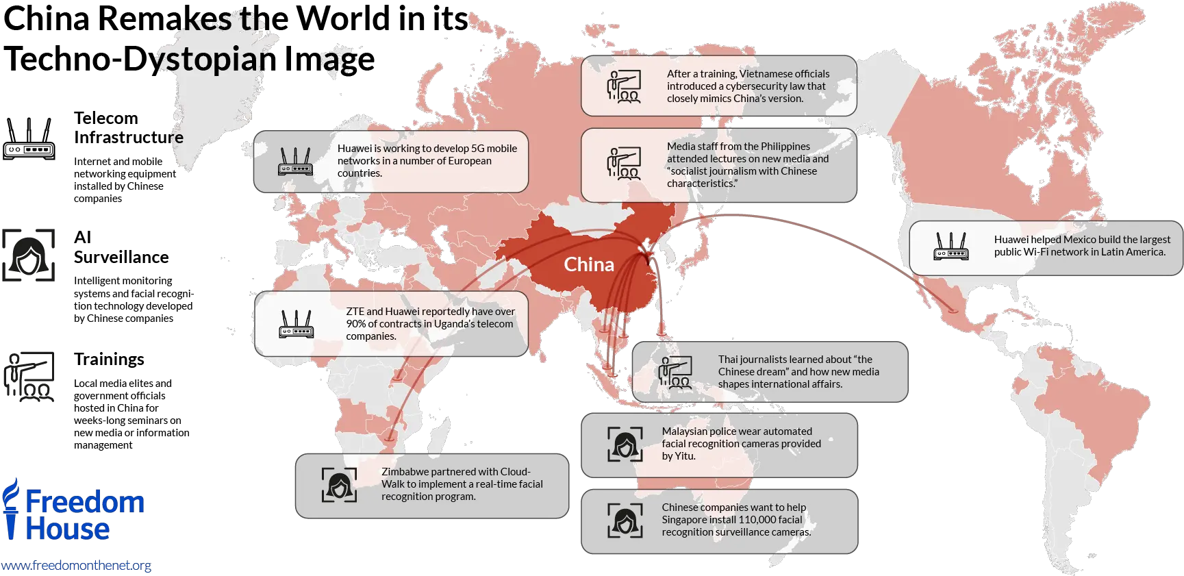 The Rise Of Digital Authoritarianism Freedom House Freedom House Latin America Map Png Censor Blur Png