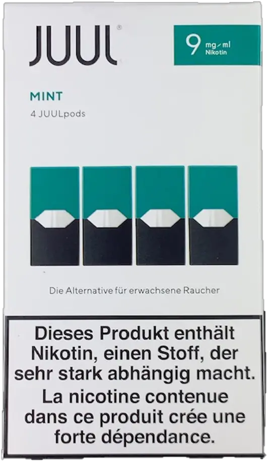 Juul Pods Mint 9mg 4 Pack Juul Pods Png Juul Transparent