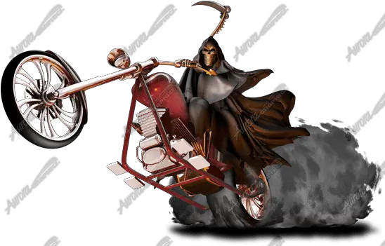 Ghost Rider 1 Aurora Graphics Chopper Png Ghost Rider Transparent