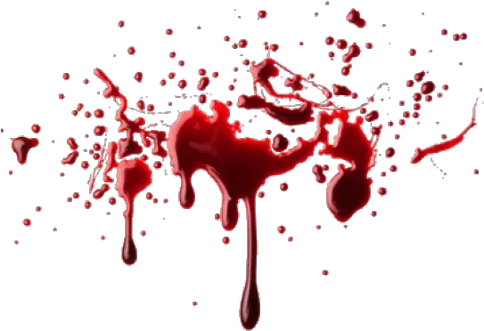 Blood Splatter Transparent