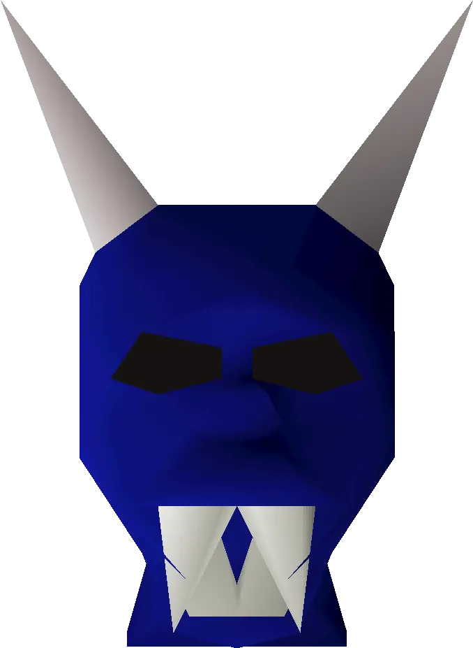 Blue Halloween Mask Osrs Wiki Blue Halloween Mask Runescape Png Mask Png