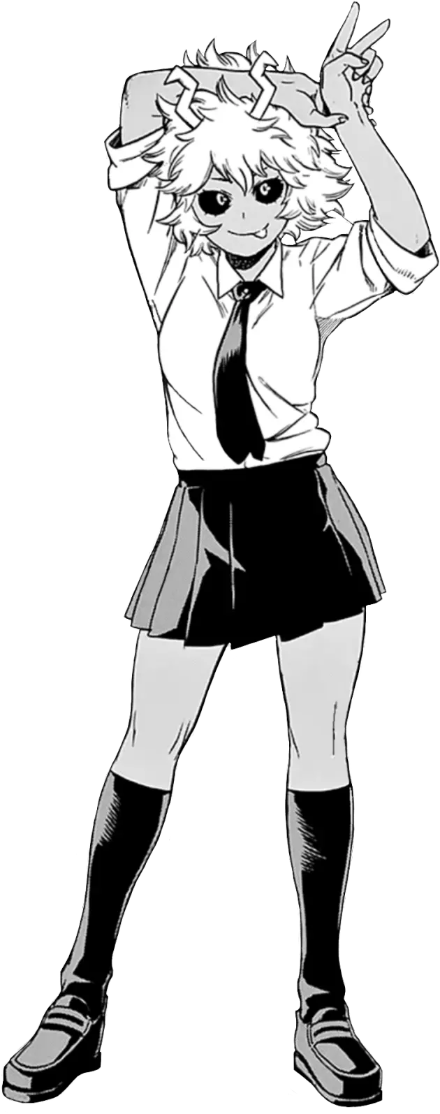 Mina Ashido Manga Transparent From Boku Mina Ashido Quirk Png Manga Transparent
