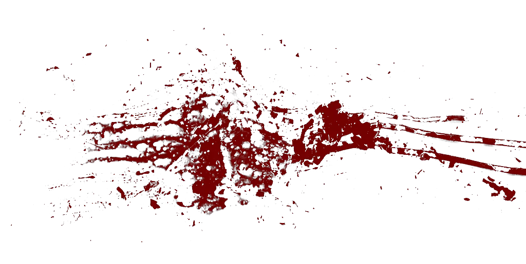 Blood Splatter Cartoon