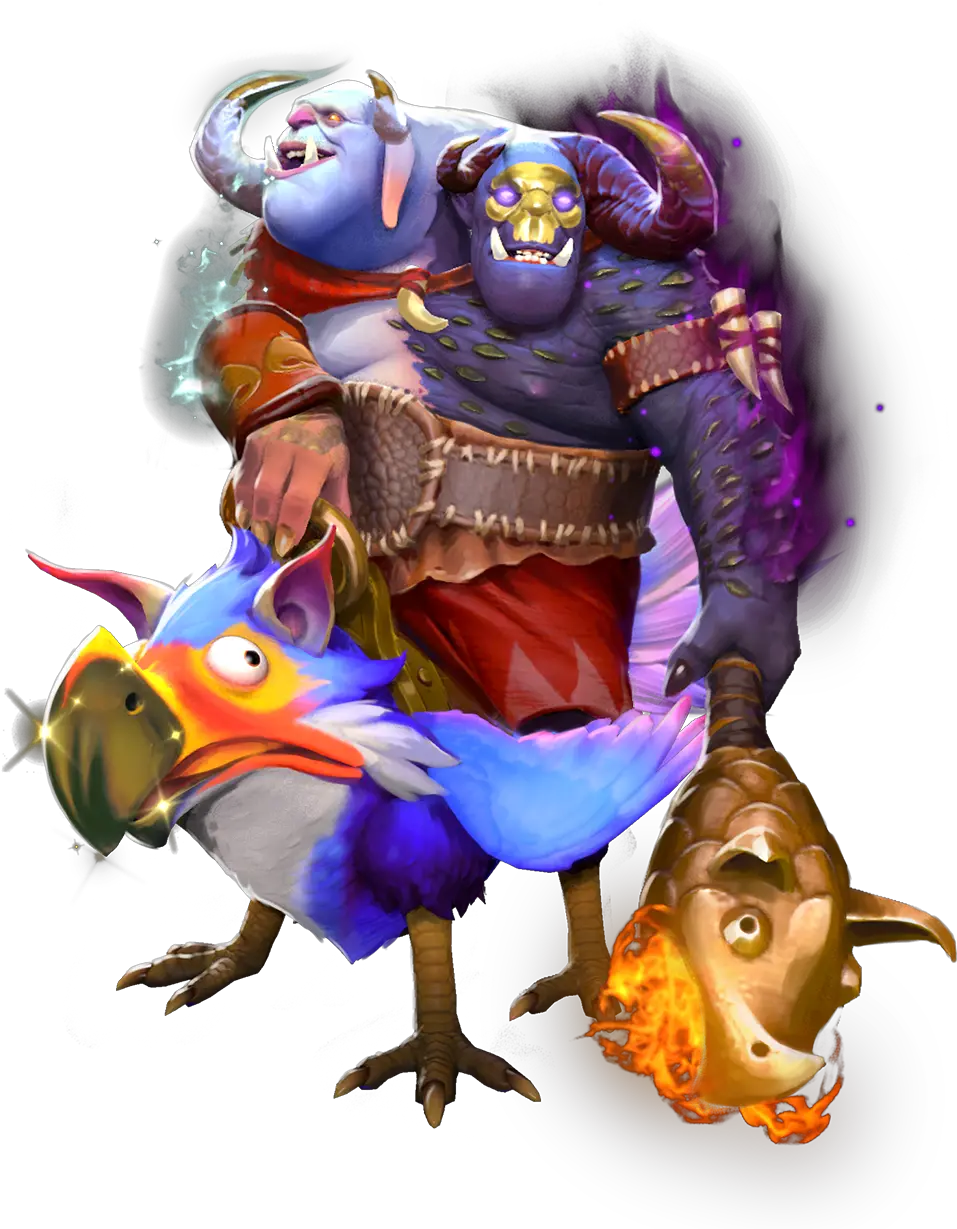 Ogre Magi Arcana Ogre Magi Arcana Style 2 Png Ogre Png