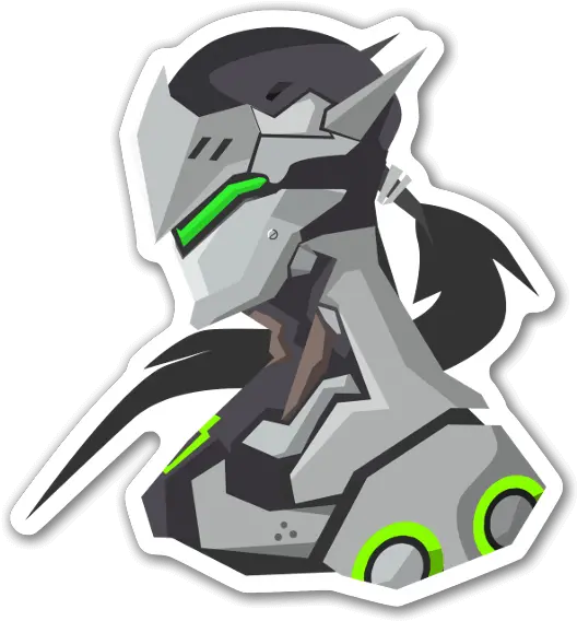 Genji 2560 X 1440 Art Overwatch Png Genji Png