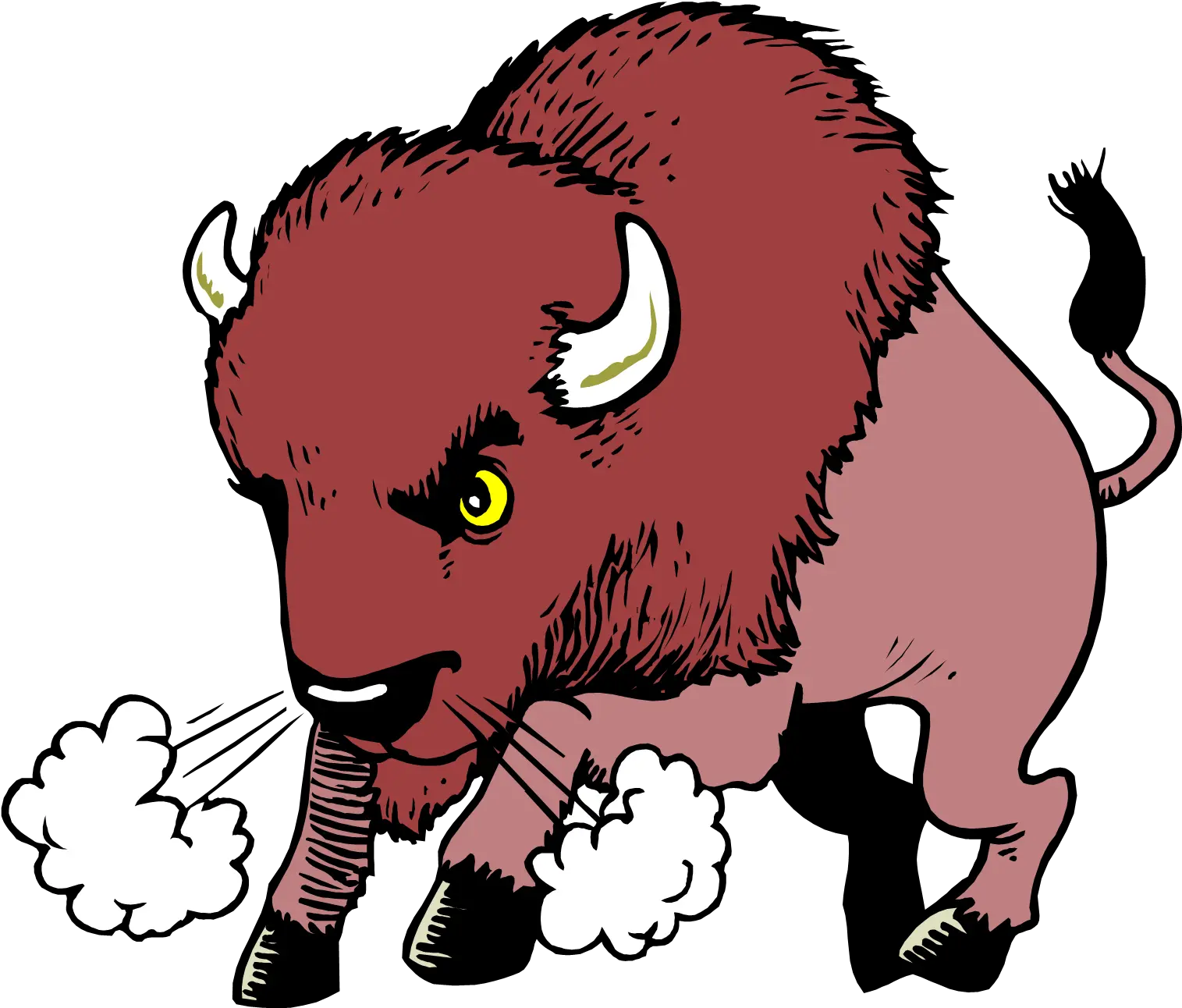 Mascot Vector Bison Transparent U0026 Png Clipart Free Download Bison Cartoon Png Bison Png