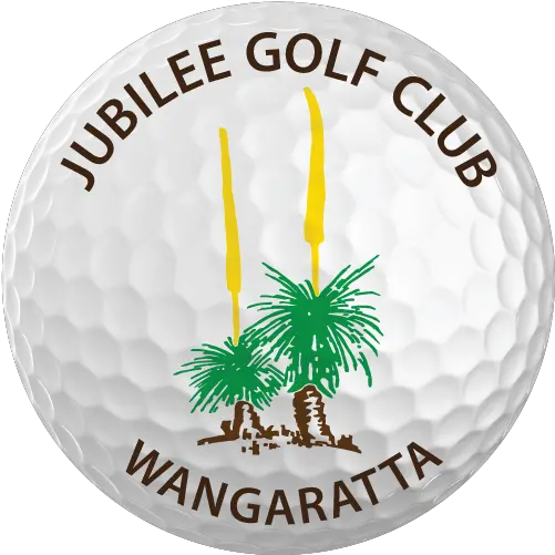 Golf Balllogorecolouredwang Jubilee Golf Club Wangaratta Speed Golf Png Golf Ball Transparent