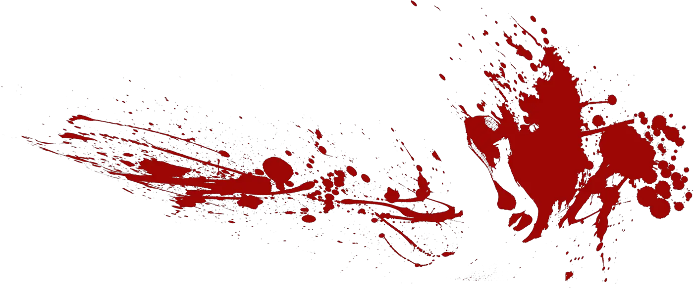 Round Blood Splatter Png