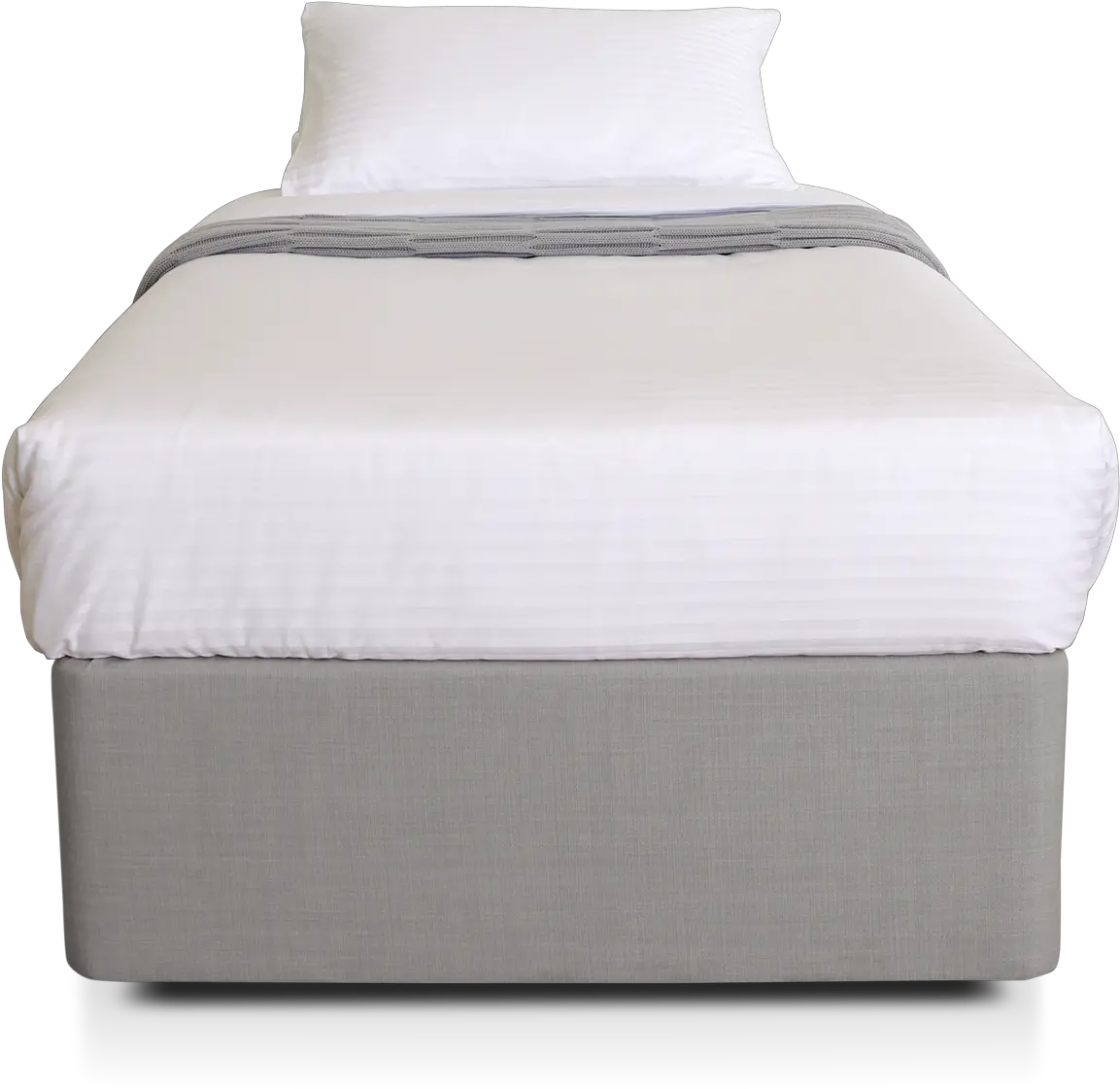 Mode Light Grey Single Base Mattress Png Bed Png