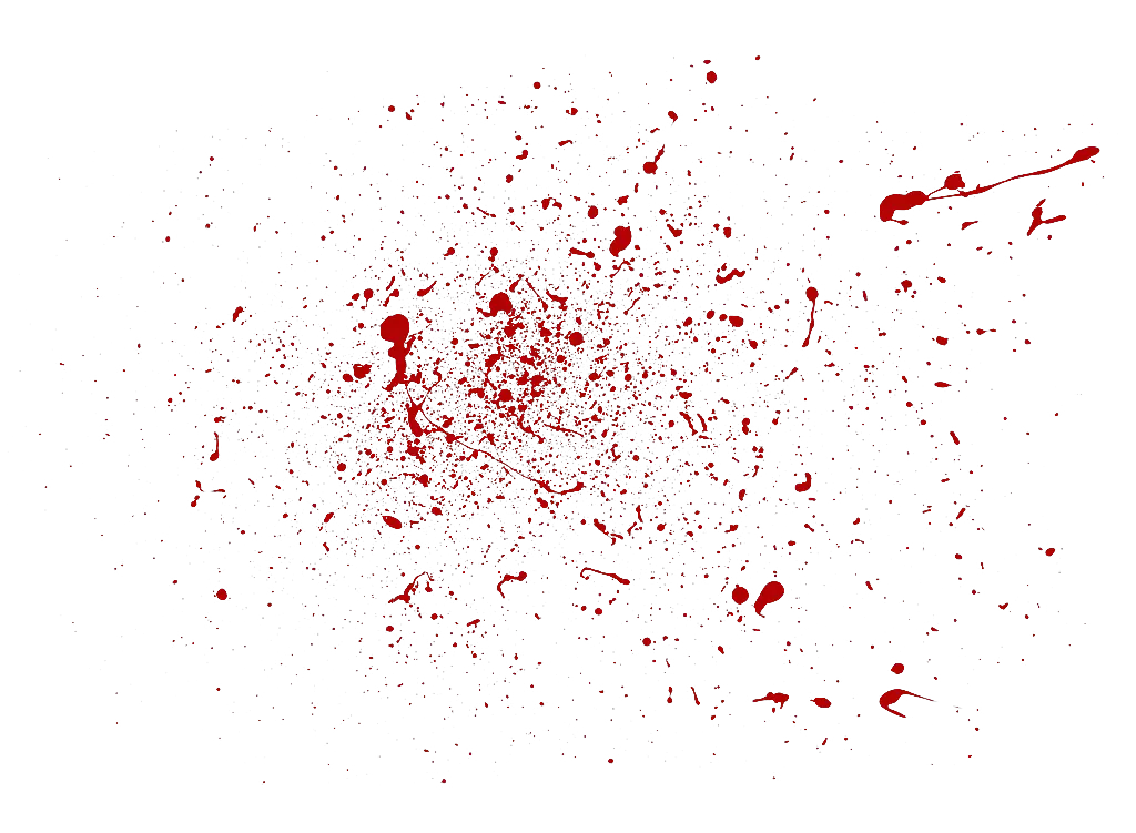 Gun Shot Blood Splatter Png