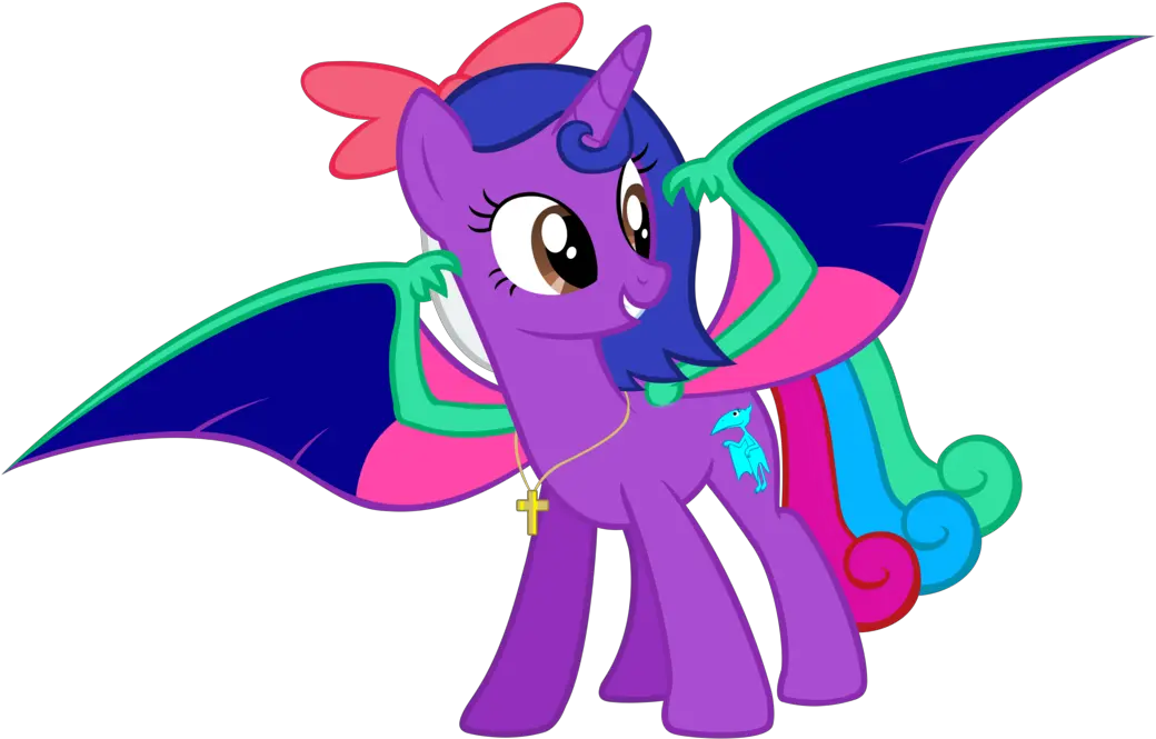 Download Hd Dino Shining Heart And Her Pterodactyl Wings By Mlp Dino Shining Heart Png Pterodactyl Png