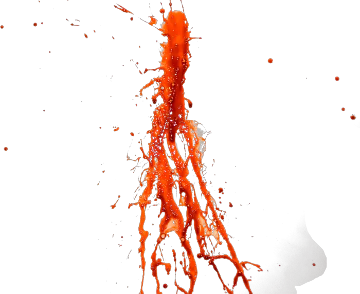 Blood Splatter Side Png