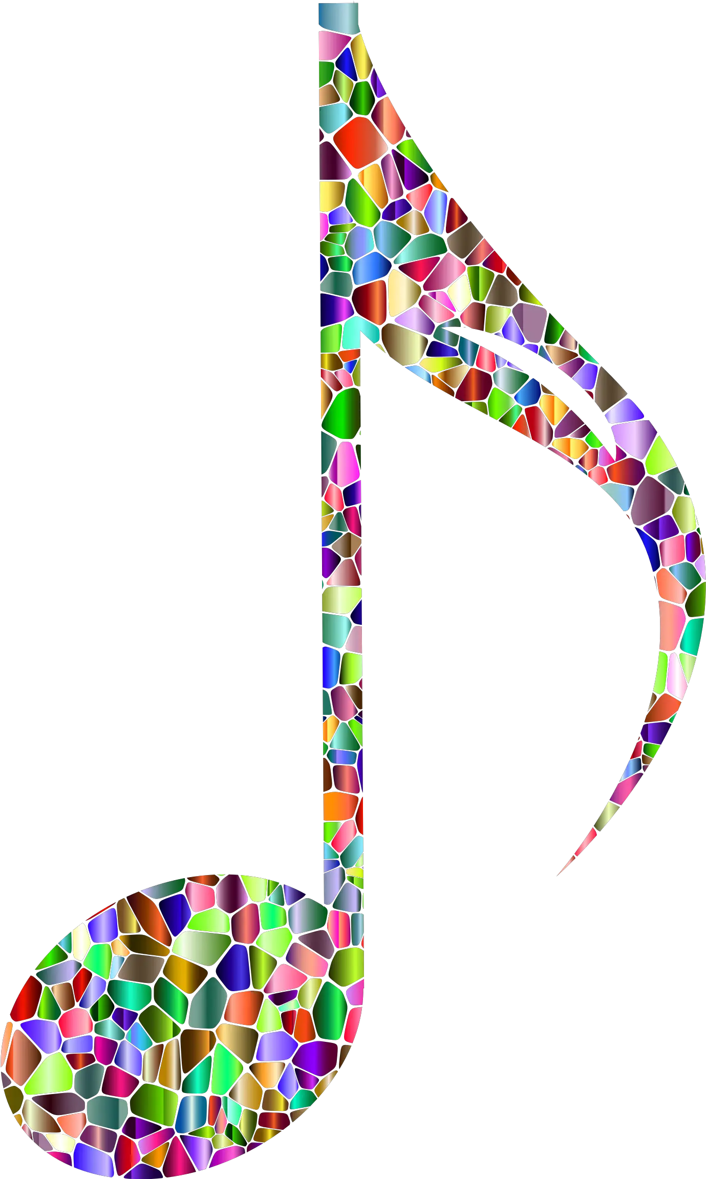 Big Image Rainbow Music Notes Png Clipart Full Size Musical Notes Png