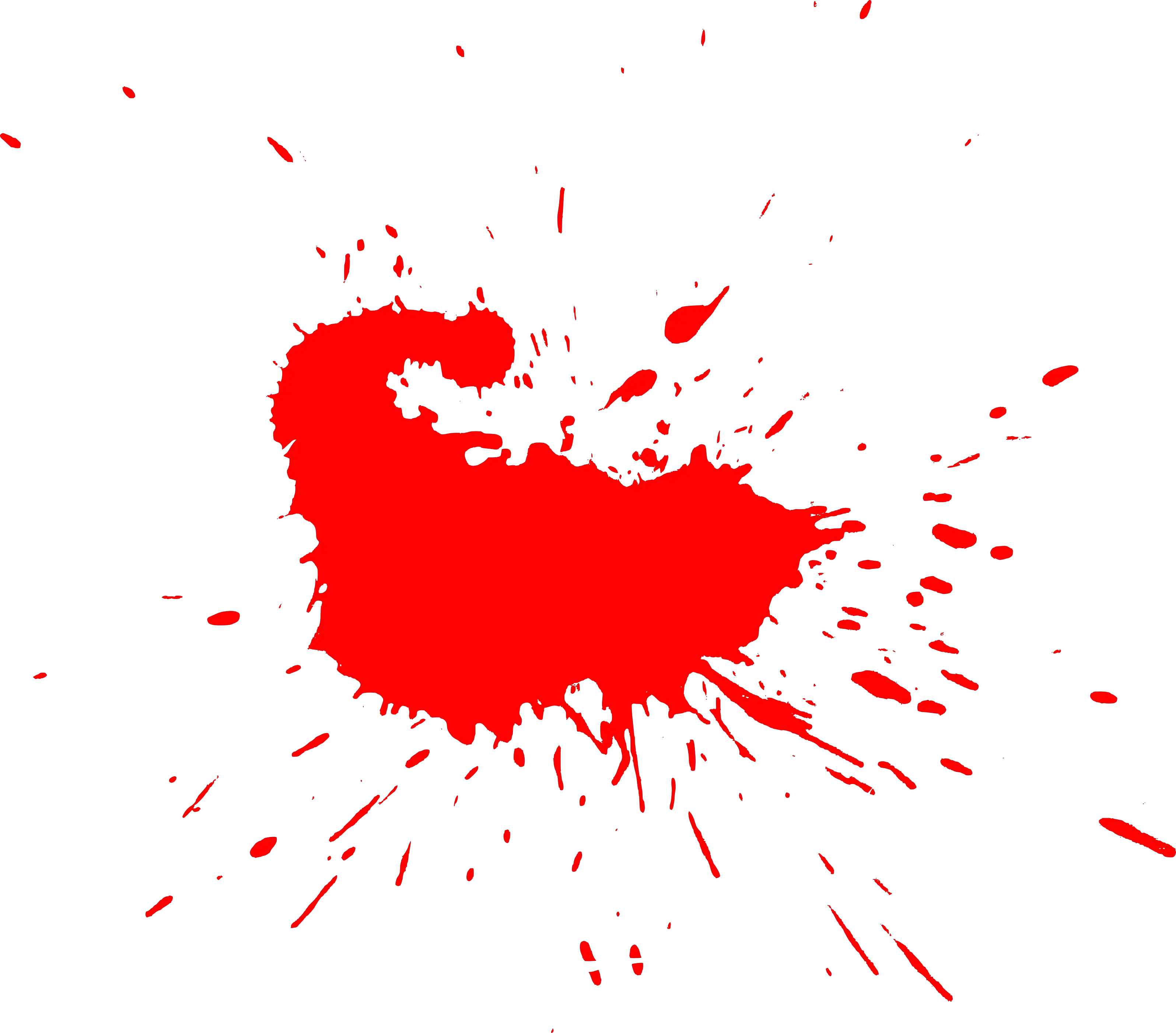 Blood Splatter Png Pack