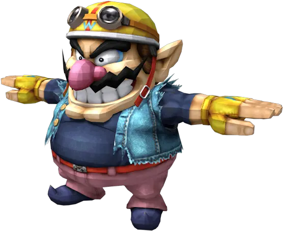 Wii Wario T Pose Png Wario Png