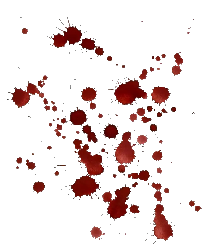 Blood Splatter Png On A Skirt