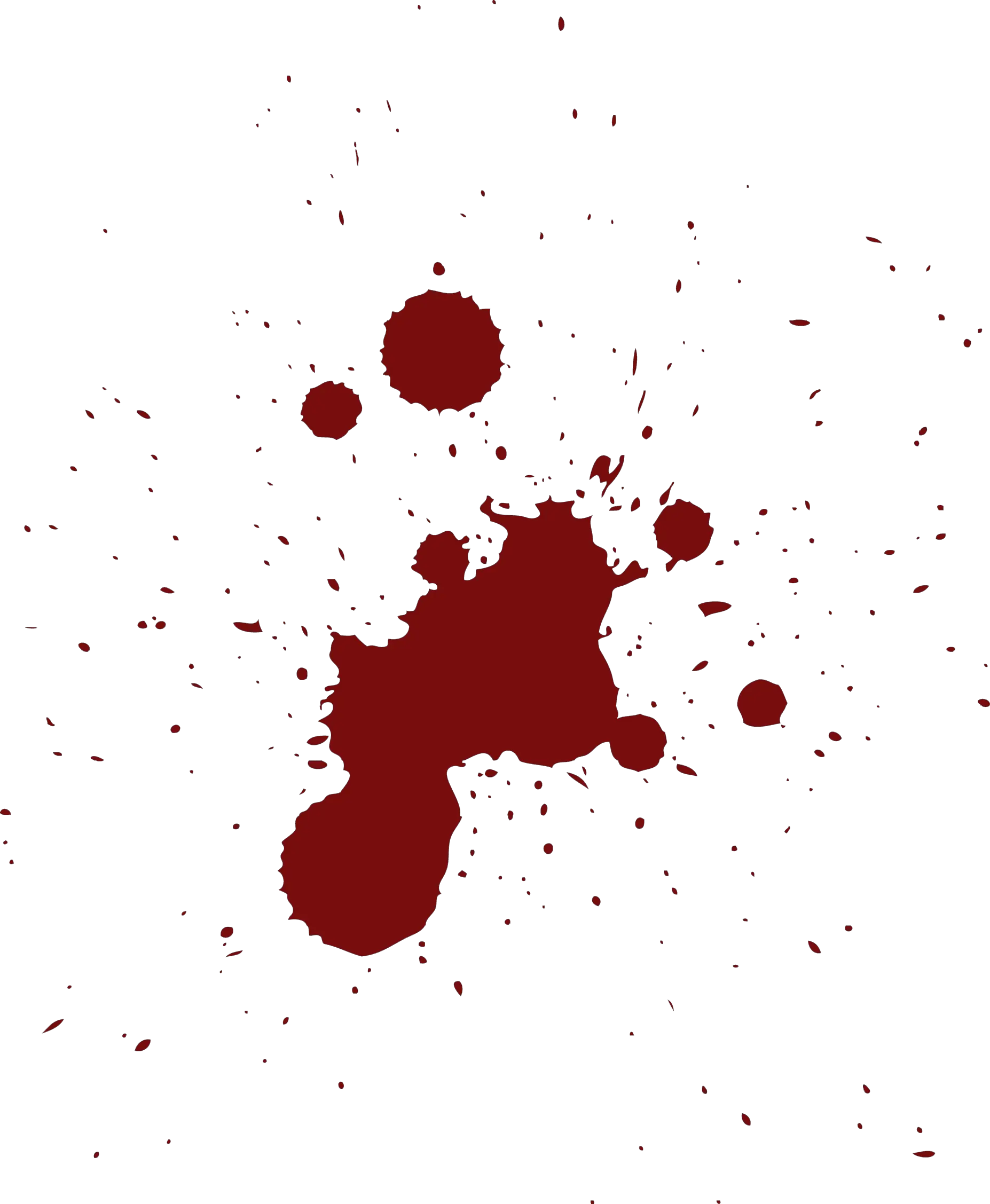 Blood Splatter Png Fabric