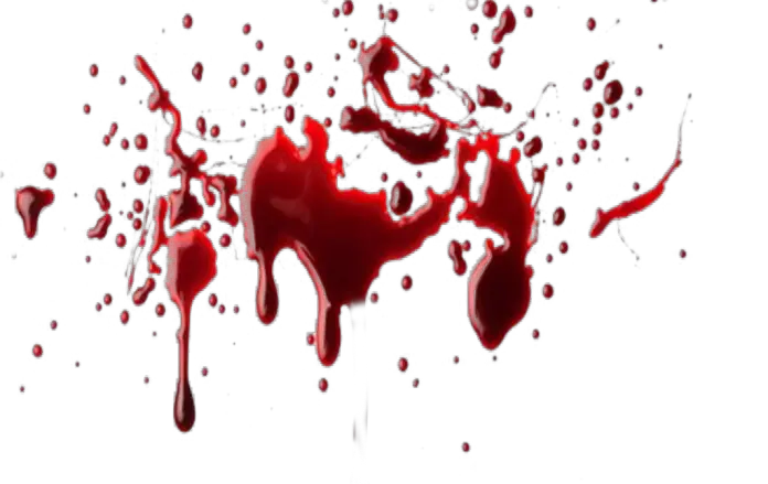 Blood Splatter Png Black Background