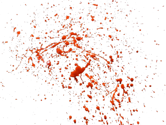 Blood Splatter Overlay Png