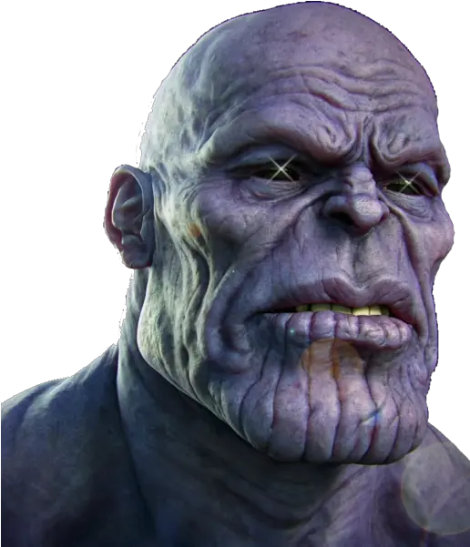 The Titan Thanos Thanos Psd Png Thanos Face Png