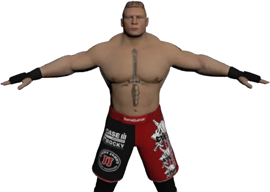 Brock Lesnar Striking Combat Sports Png Brock Lesnar Transparent