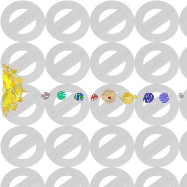 Solar System Stencil For Classroom Therapy Use Great Badge Png Solar System Png