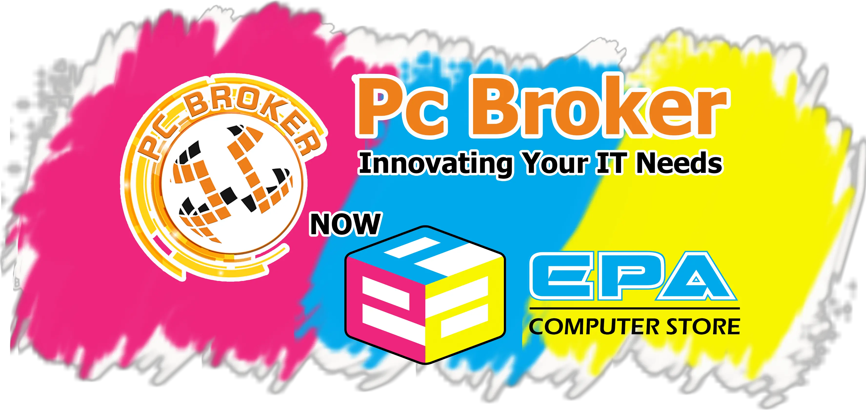 Pc Broker Logo To Epa With Brush 2 Rak Piring Aluminium Png Epa Logo Png