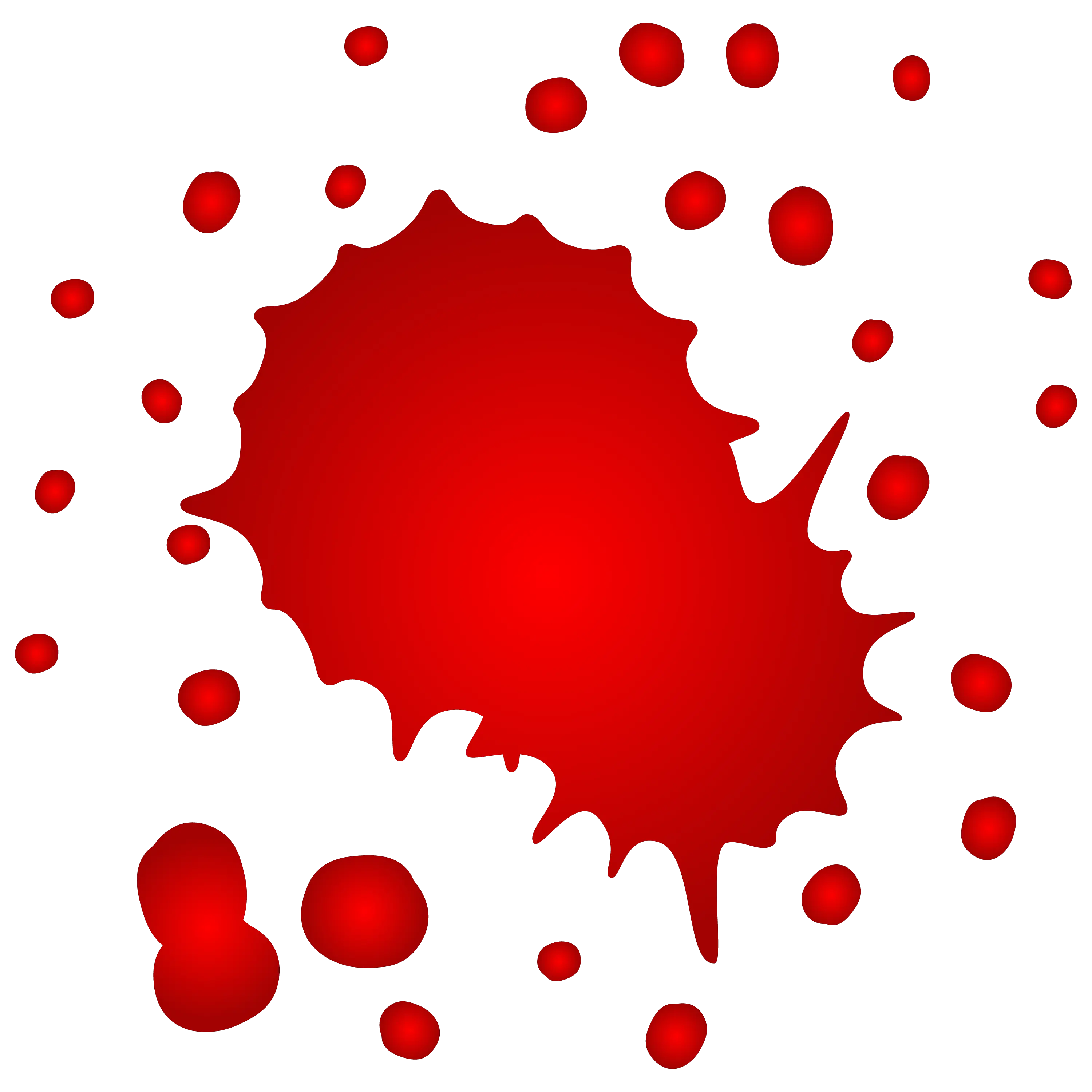 Blood Splatter Black Background Png