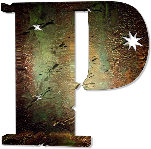 P Letter 3d 3d Alphabet P Png P Png