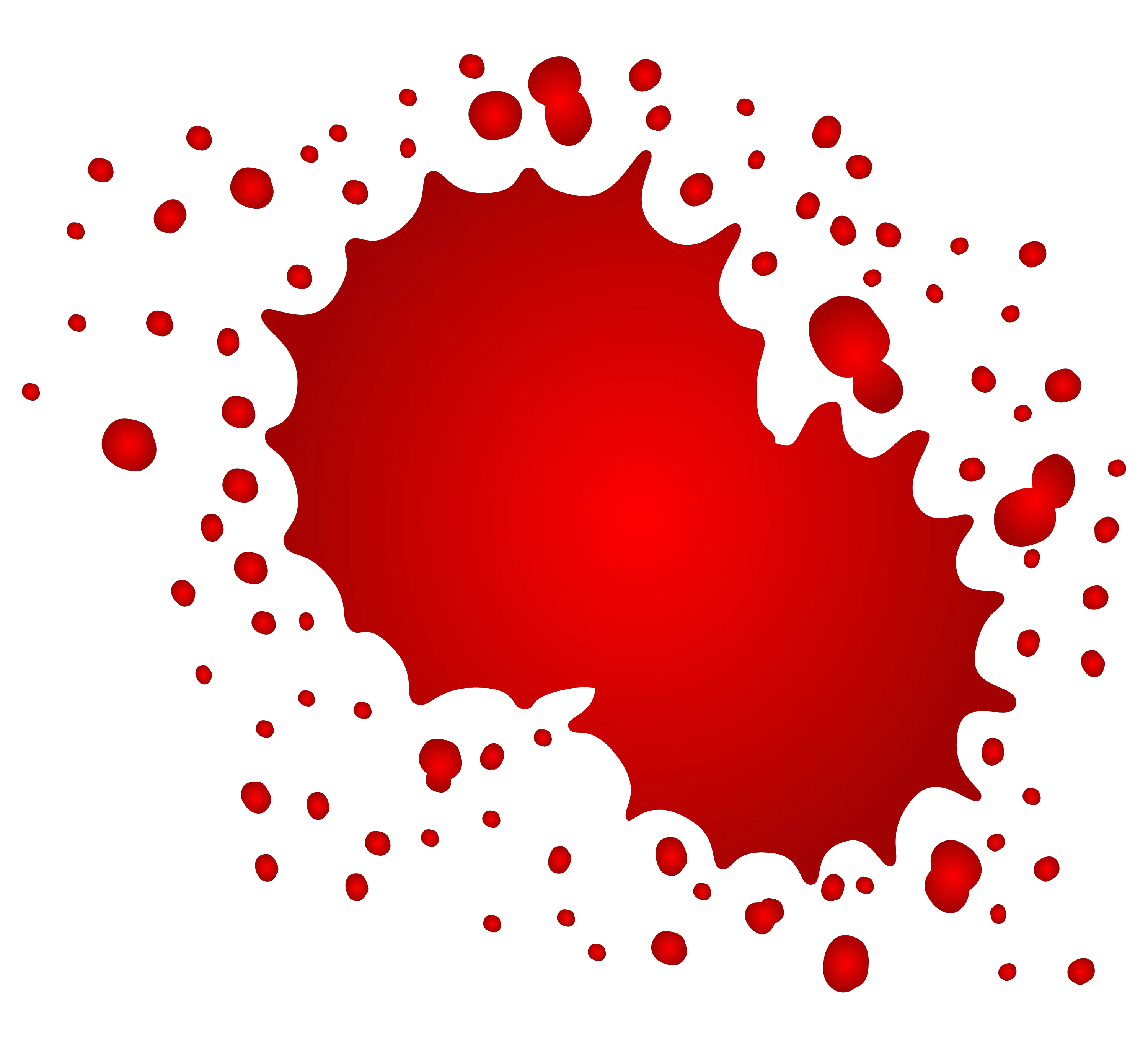 Blood Splatter Anime Png