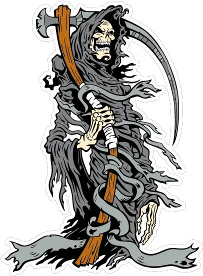 Logos For Your Custom Jerseys And Teamwear Supernatural Creature Png Grim Reaper Logo