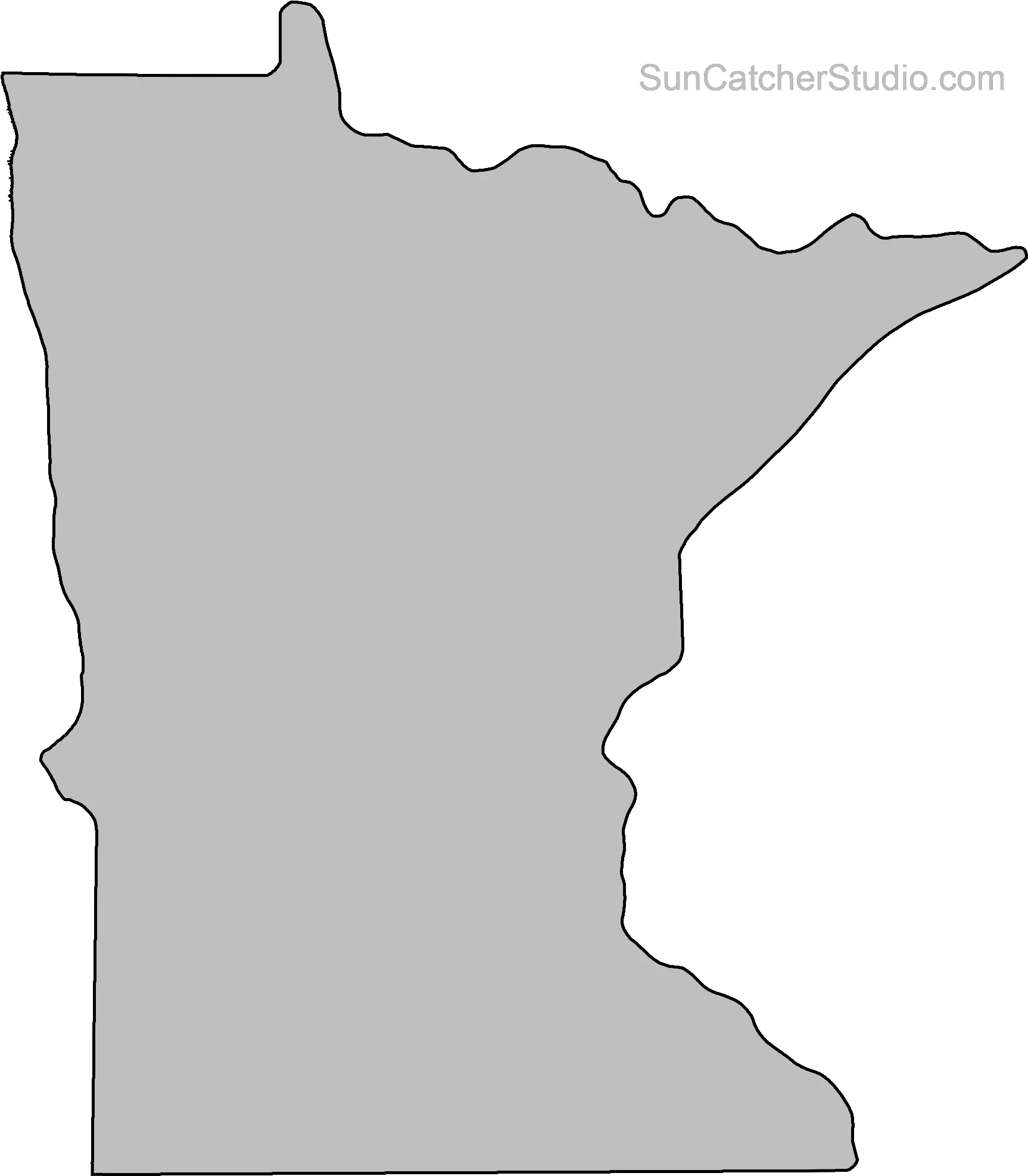 Michigan Clipart Stencil Transparent Free Minnesota Outline Png Michigan Outline Png