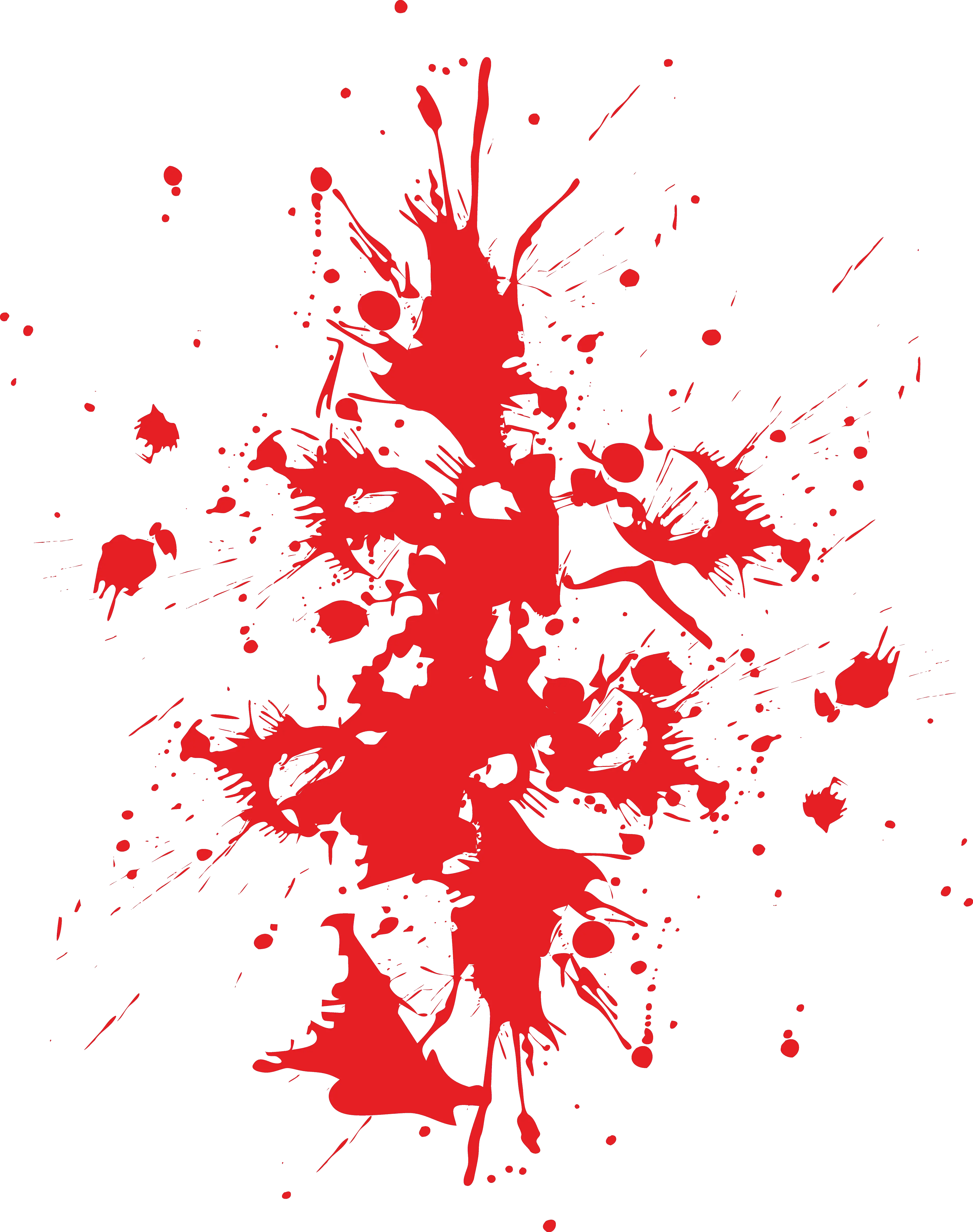 Anime Blood Splatter Png